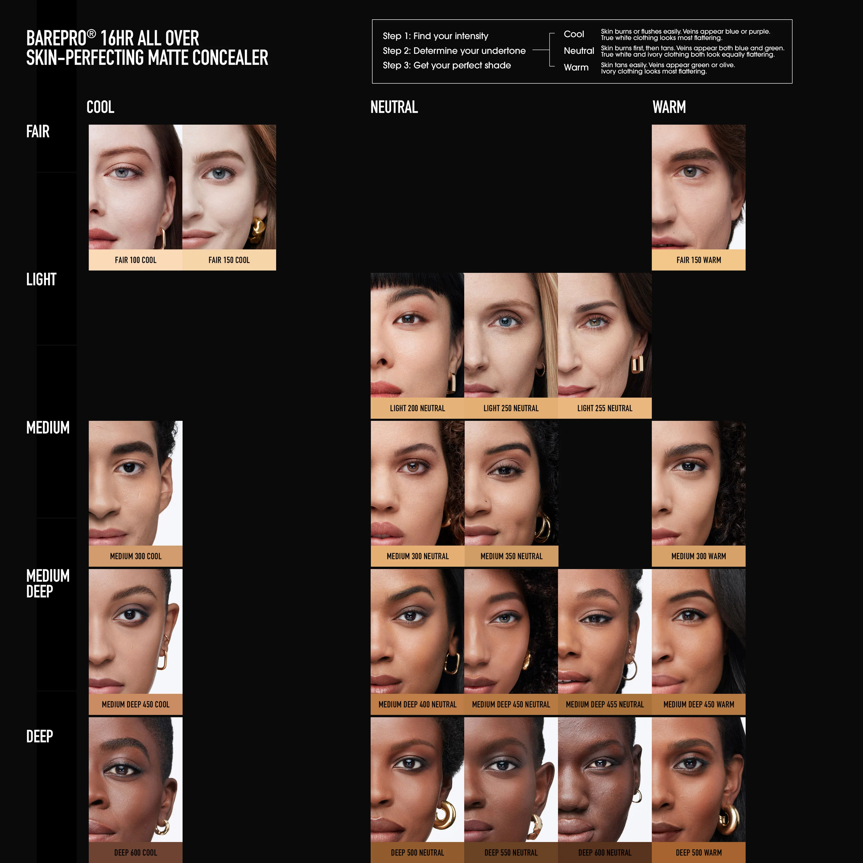BAREPRO® 16HR All Over Skin-Perfecting Matte Concealer - Image 49