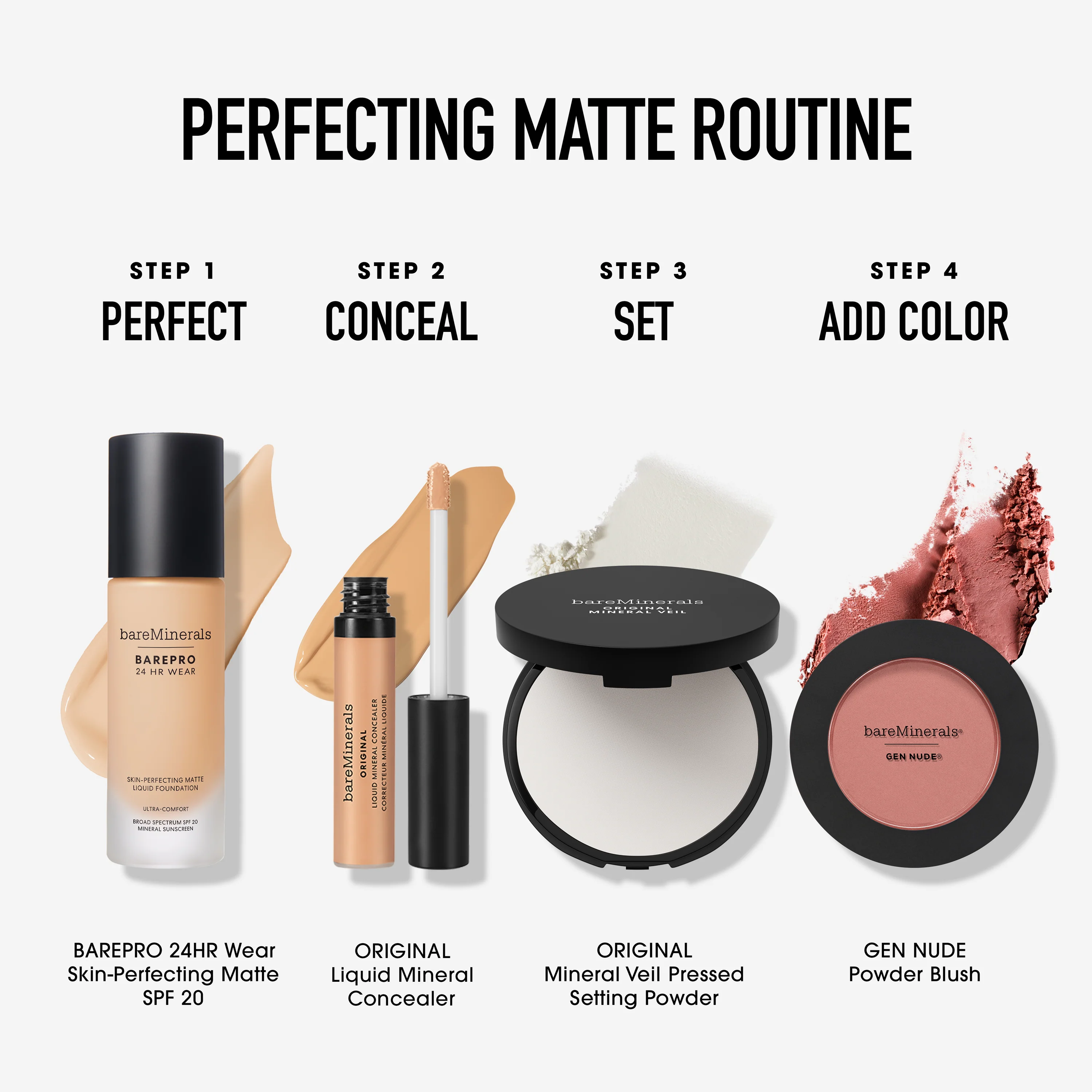 BAREPRO® 24HR Wear Skin-Perfecting Matte Liquid Foundation Mineral SPF 20 - Image 147