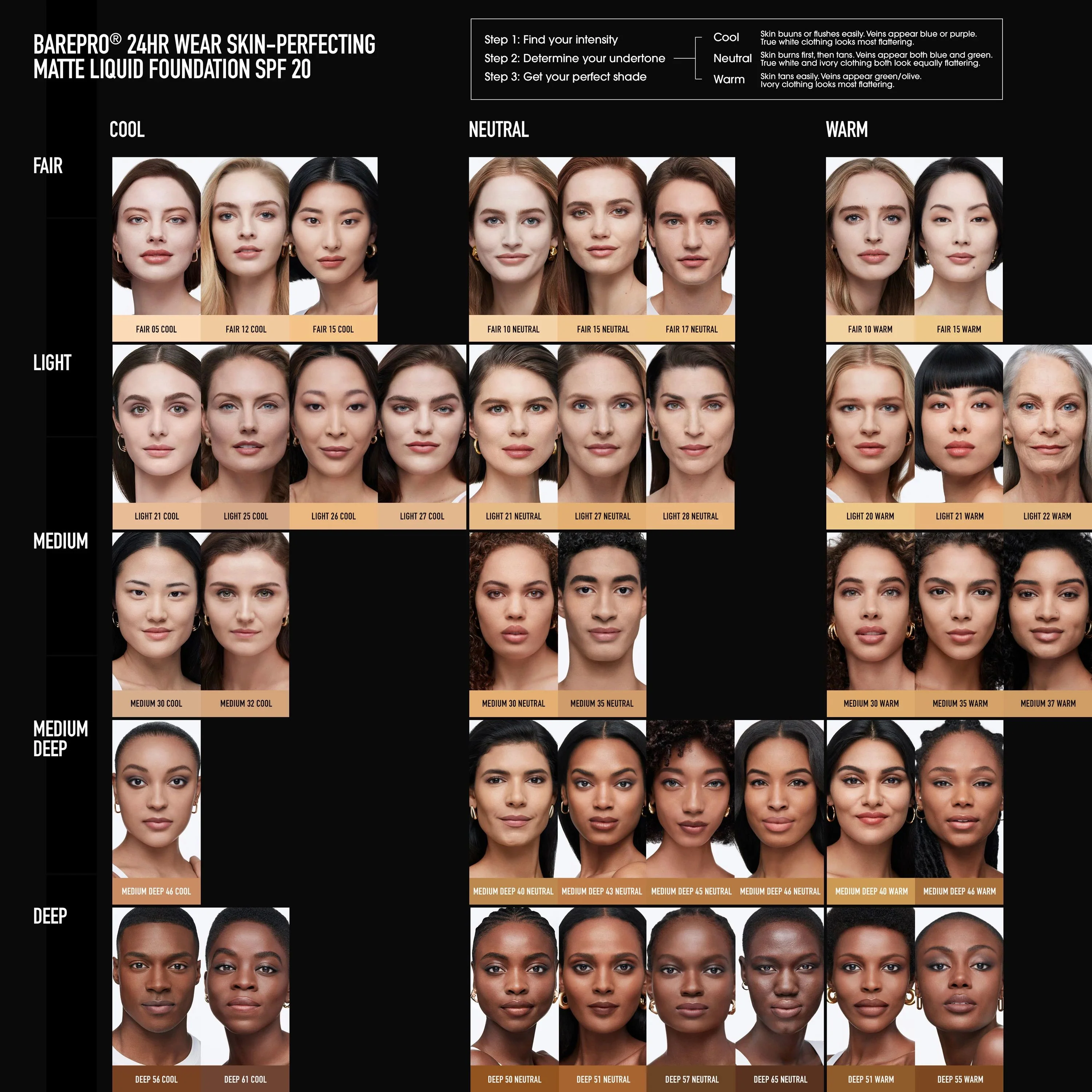 BAREPRO® 24HR Wear Skin-Perfecting Matte Liquid Foundation Mineral SPF 20 - Image 89