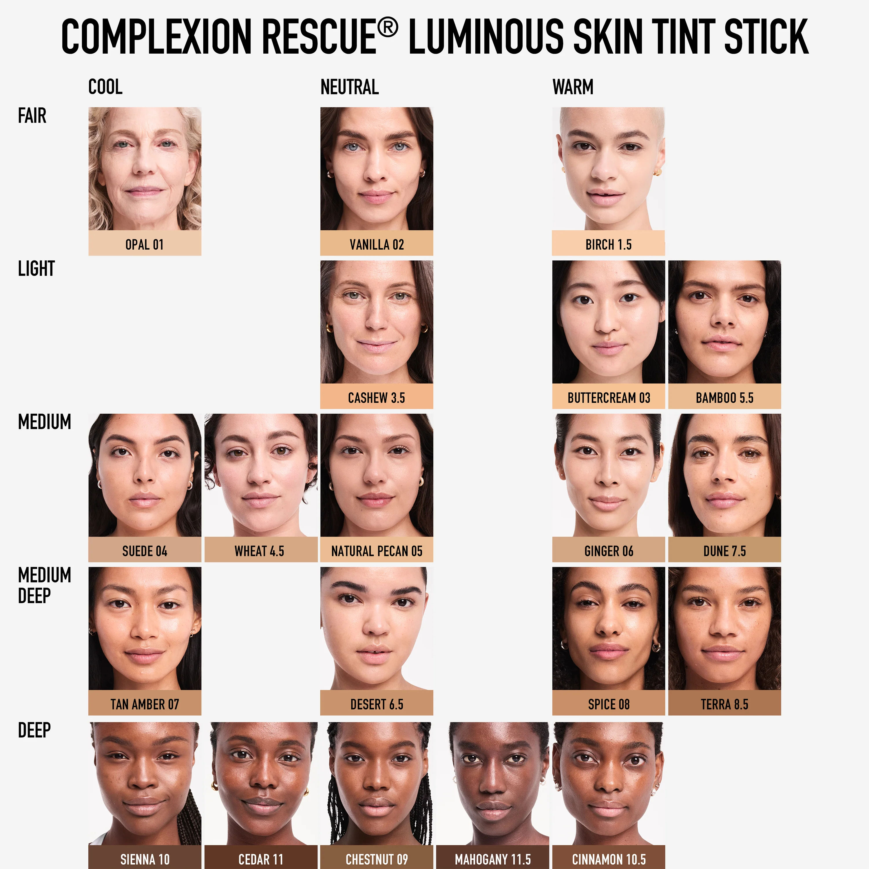 COMPLEXION RESCUE® Luminous Skin Tint Stick and Smoothing Face Brush - Image 46