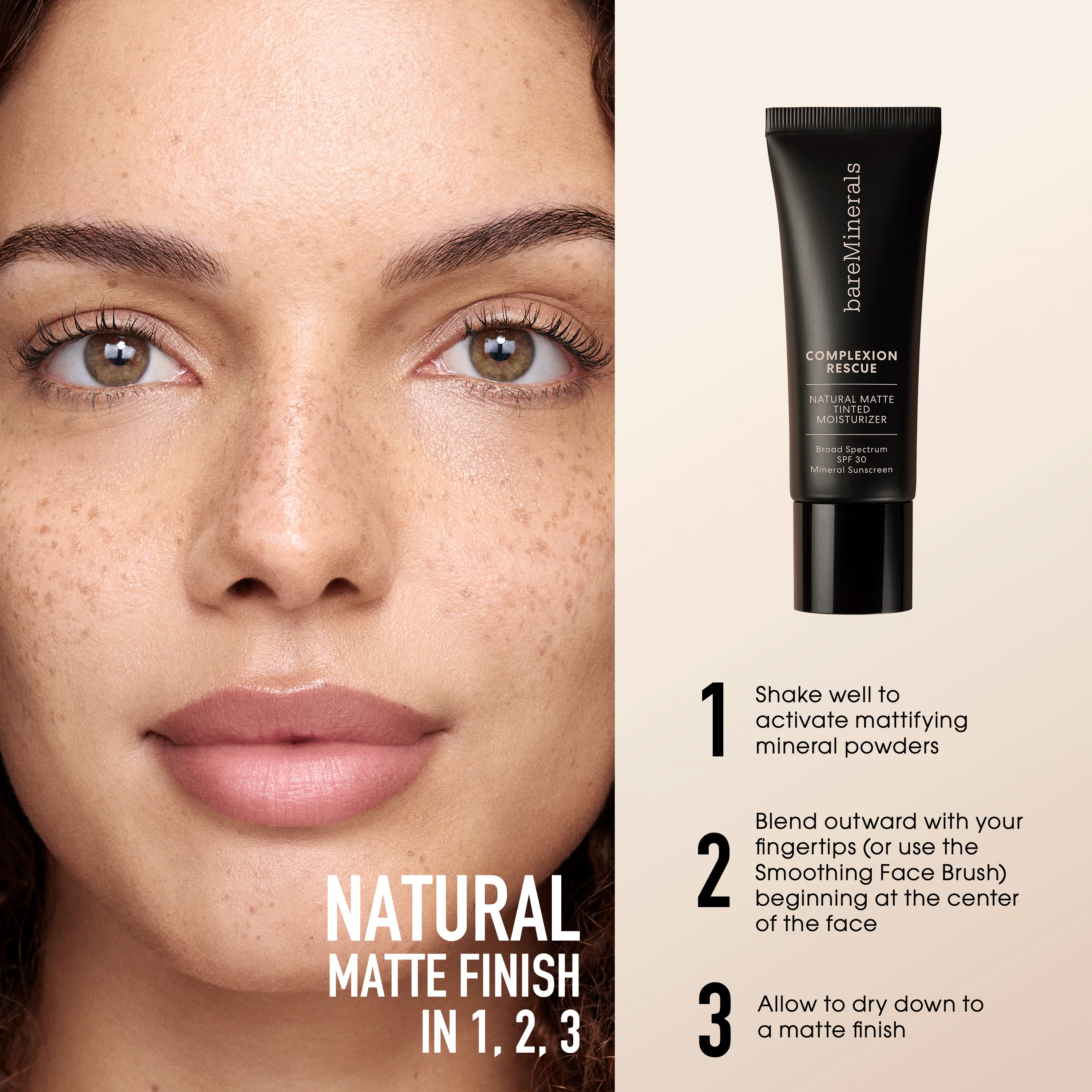 COMPLEXION RESCUE® Natural Matte Tinted Moisturizer Mineral SPF 30 - Image 48