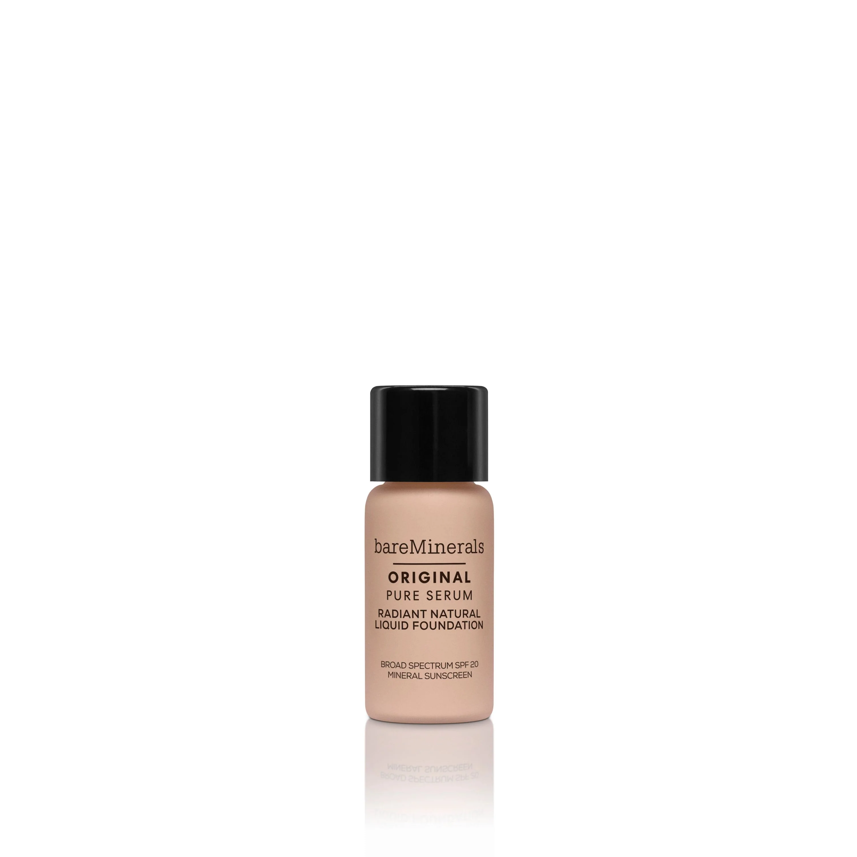 ORIGINAL Pure Serum Radiant Natural Liquid Foundation Mineral SPF 20 in Fair Cool 1 Deluxe Sample