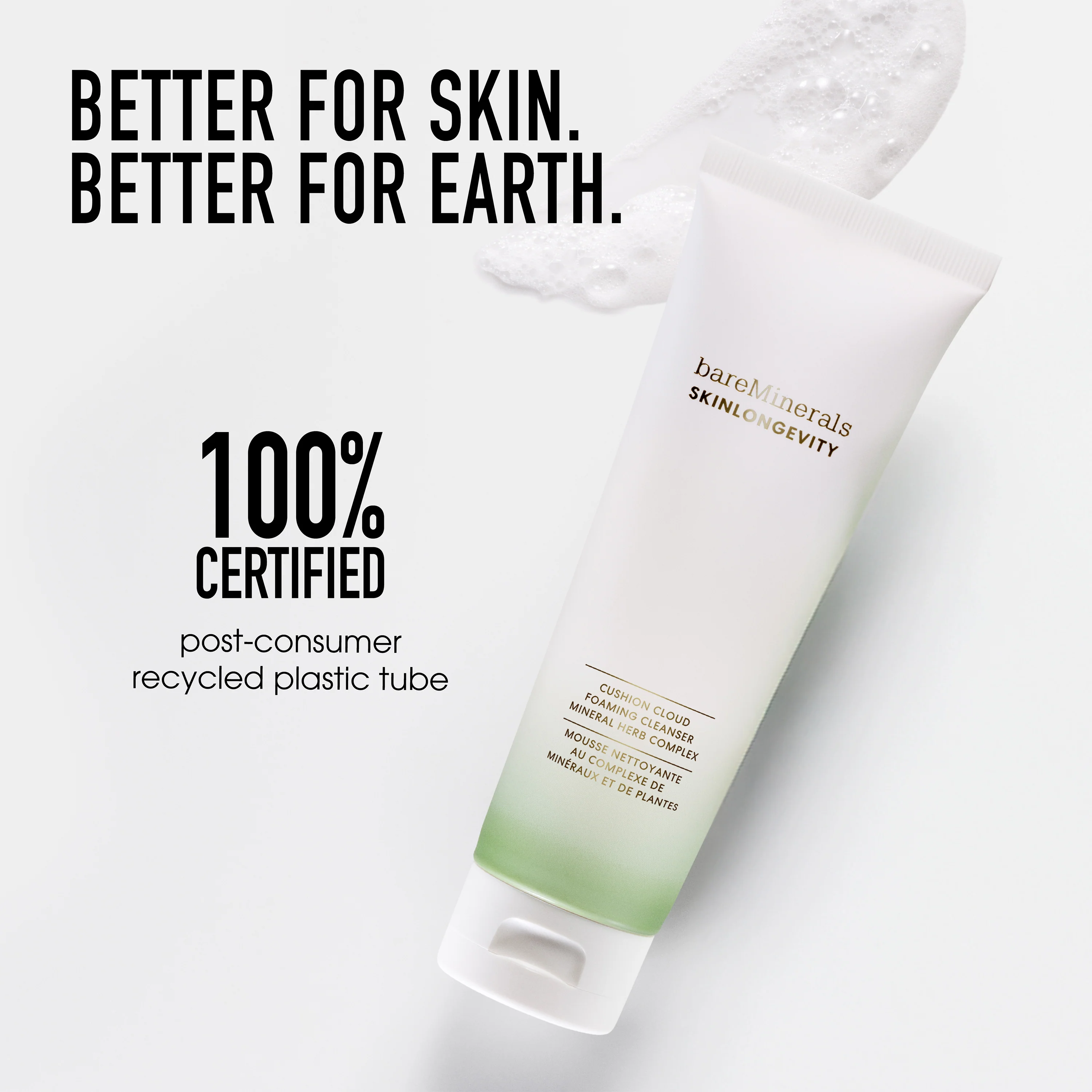 SKINLONGEVITY® Cushion Cloud Foaming Cleanser - Image 6